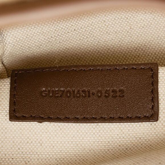 Saint Laurent Suede Shearling Joe Mini Bucket Bag - Picture 6 of 10